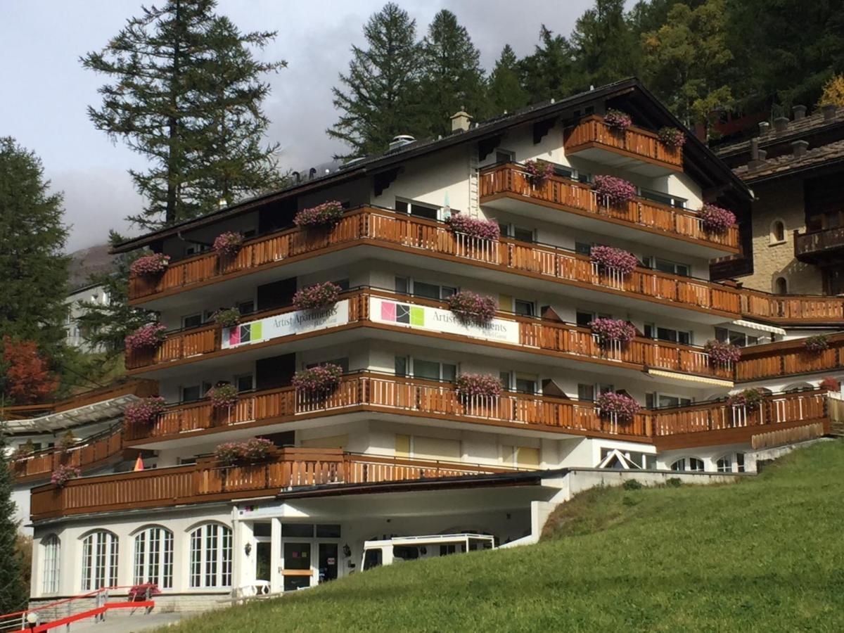 Artist Apartments & Hotel Garni Zermatt Zewnętrze zdjęcie